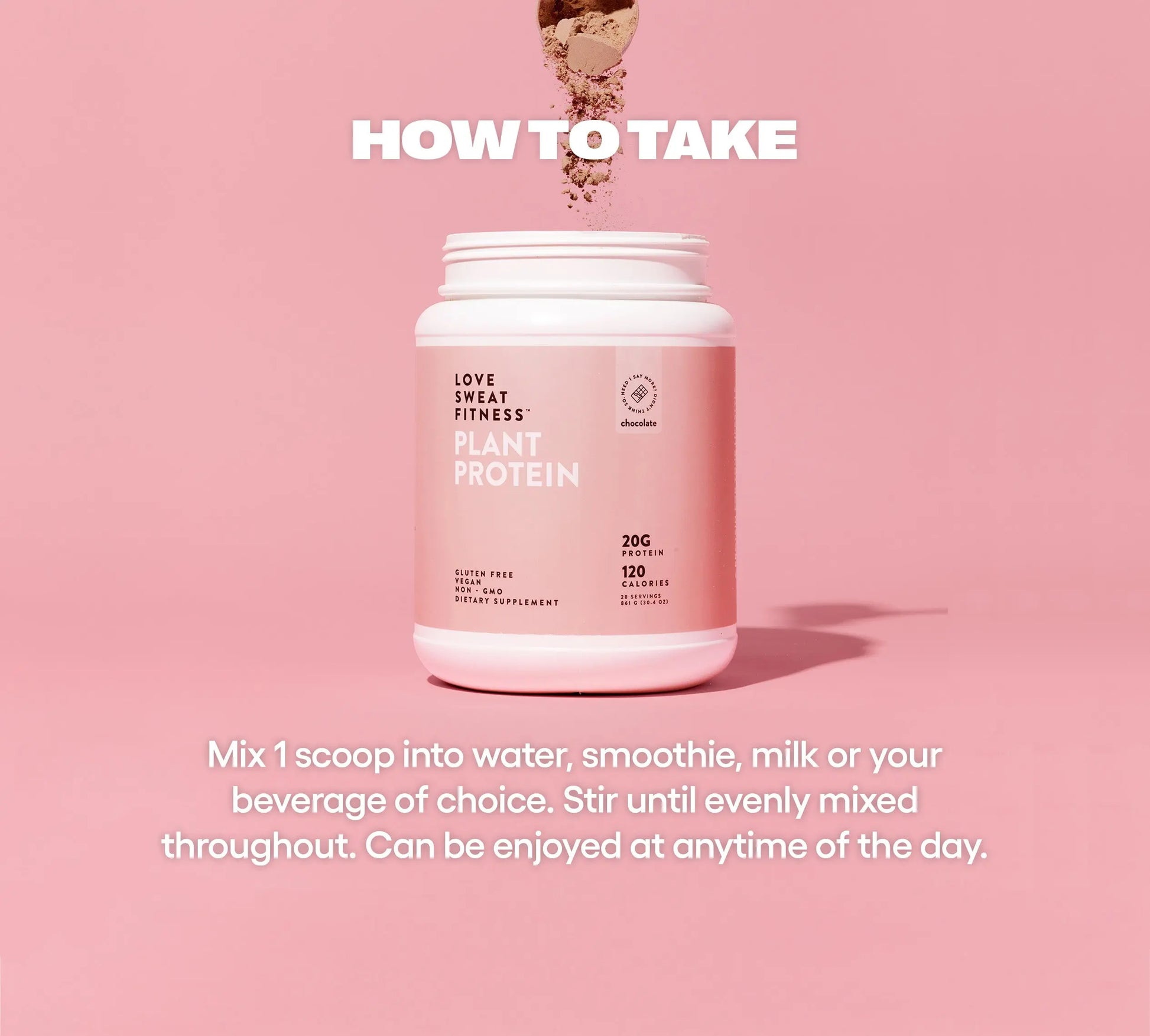 Indulge in LSF Chocolate Plant Protein Powder - 20G of Pure Plant Power, Sugar-Free & Gluten-Free for Optimal Nutrition