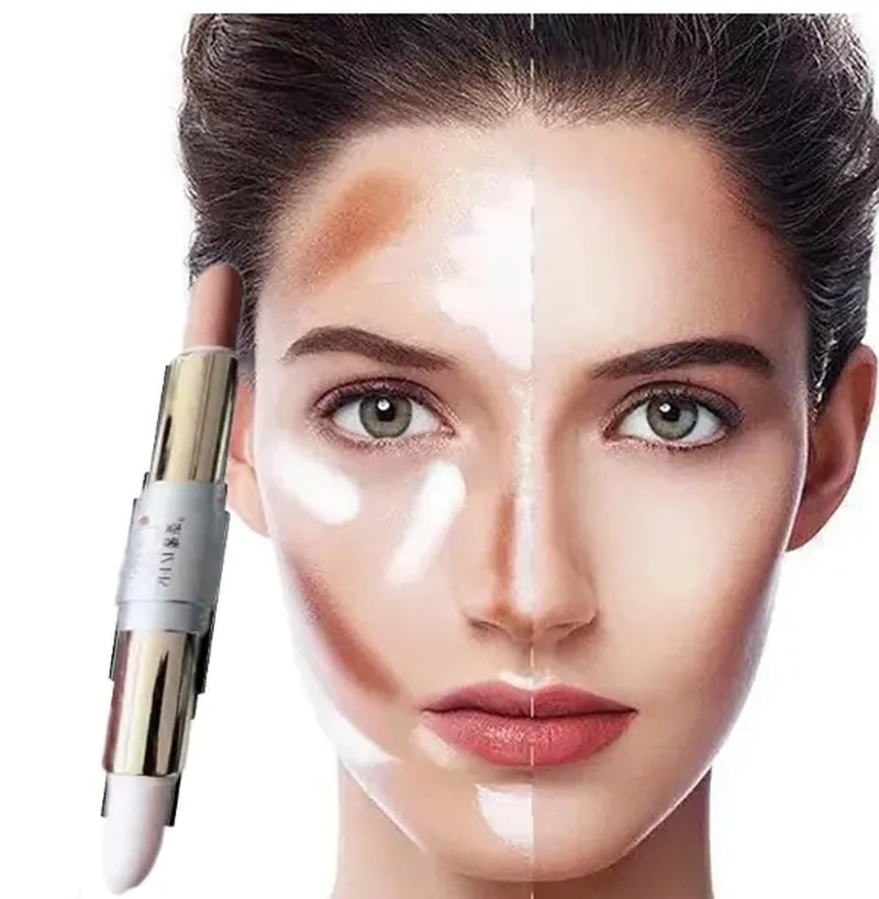 Dual-Ended Highlight and Contour Stick for Flawless Definition