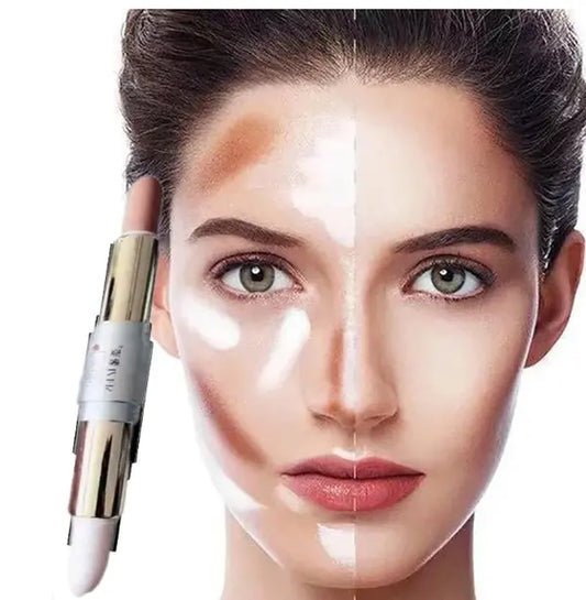 Dual-Ended Highlight and Contour Stick for Flawless Definition