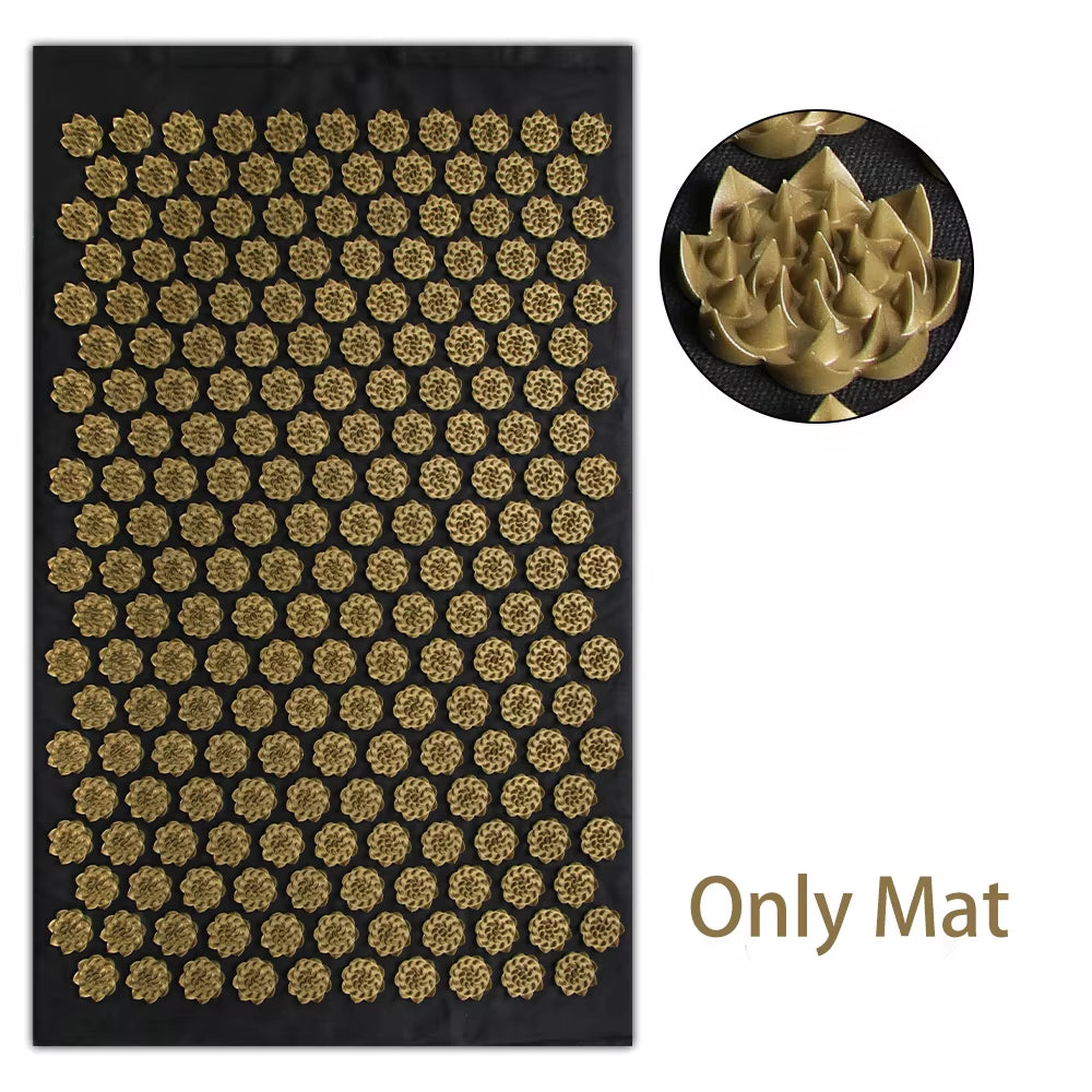 Ultimate Massage Cushion: Yoga Acupressure Mat for Stress Relief and Body Pain Alleviation