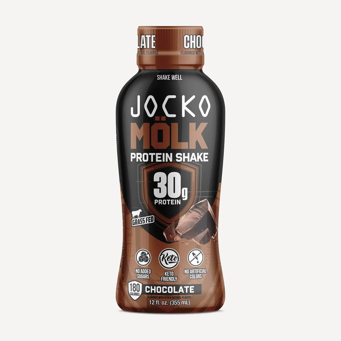 Revitalize Your Workout with Jocko Mölk Grass-Fed Protein Shakes - 30g of Pure Protein in Every Sip!