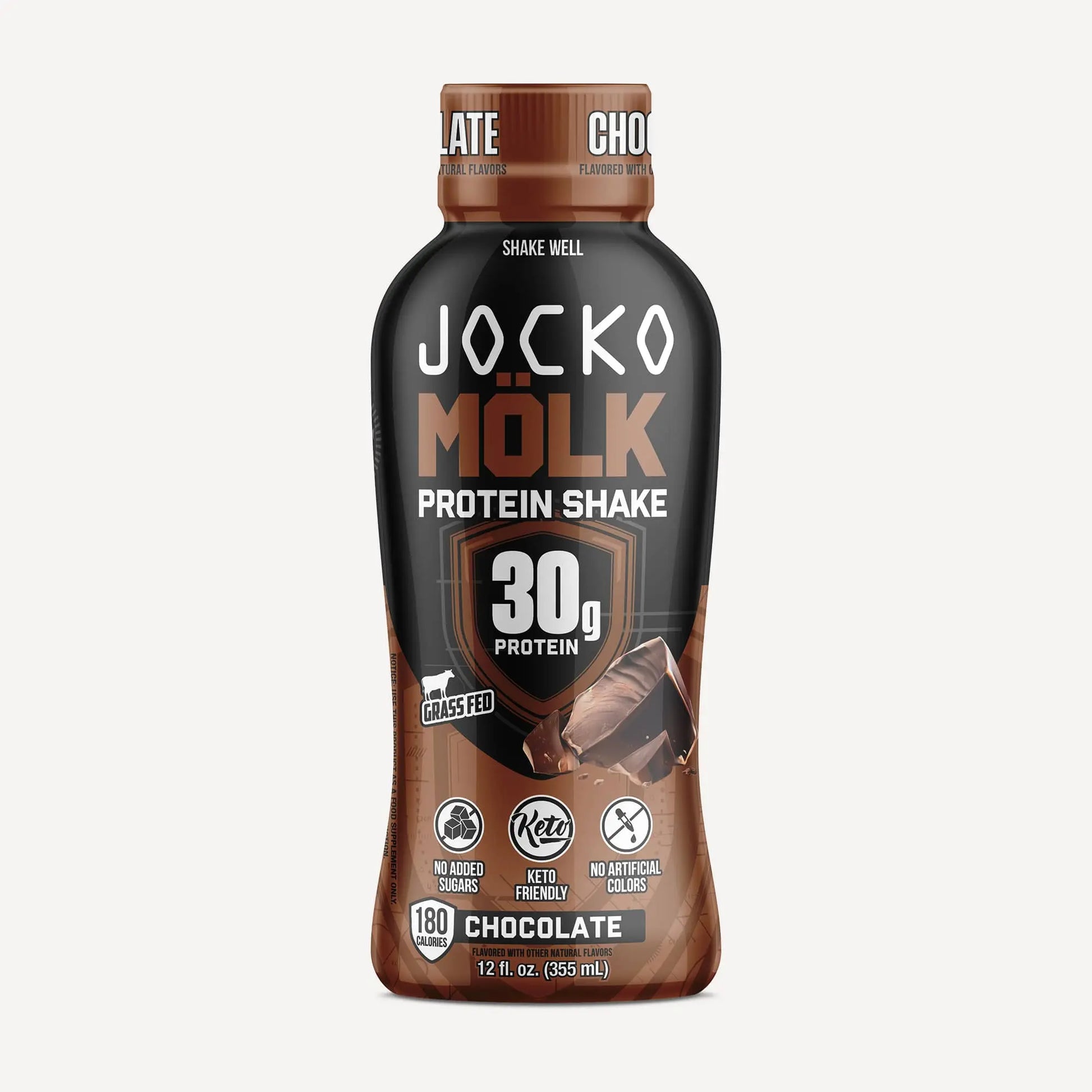 Revitalize Your Workout with Jocko Mölk Grass-Fed Protein Shakes - 30g of Pure Protein in Every Sip!
