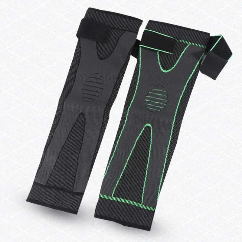 1Pc Leg Knee Support Protectors Knee Support Brace Compression Long Full Legs Sleeve Arthritis Relief Running Gym Sport Knee Pad
