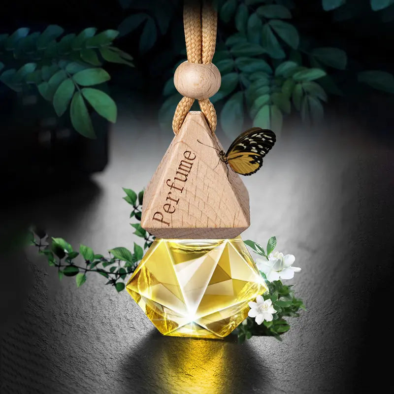 Two Car Air Freshener Pendants Make up a Set (Two-Pack).
