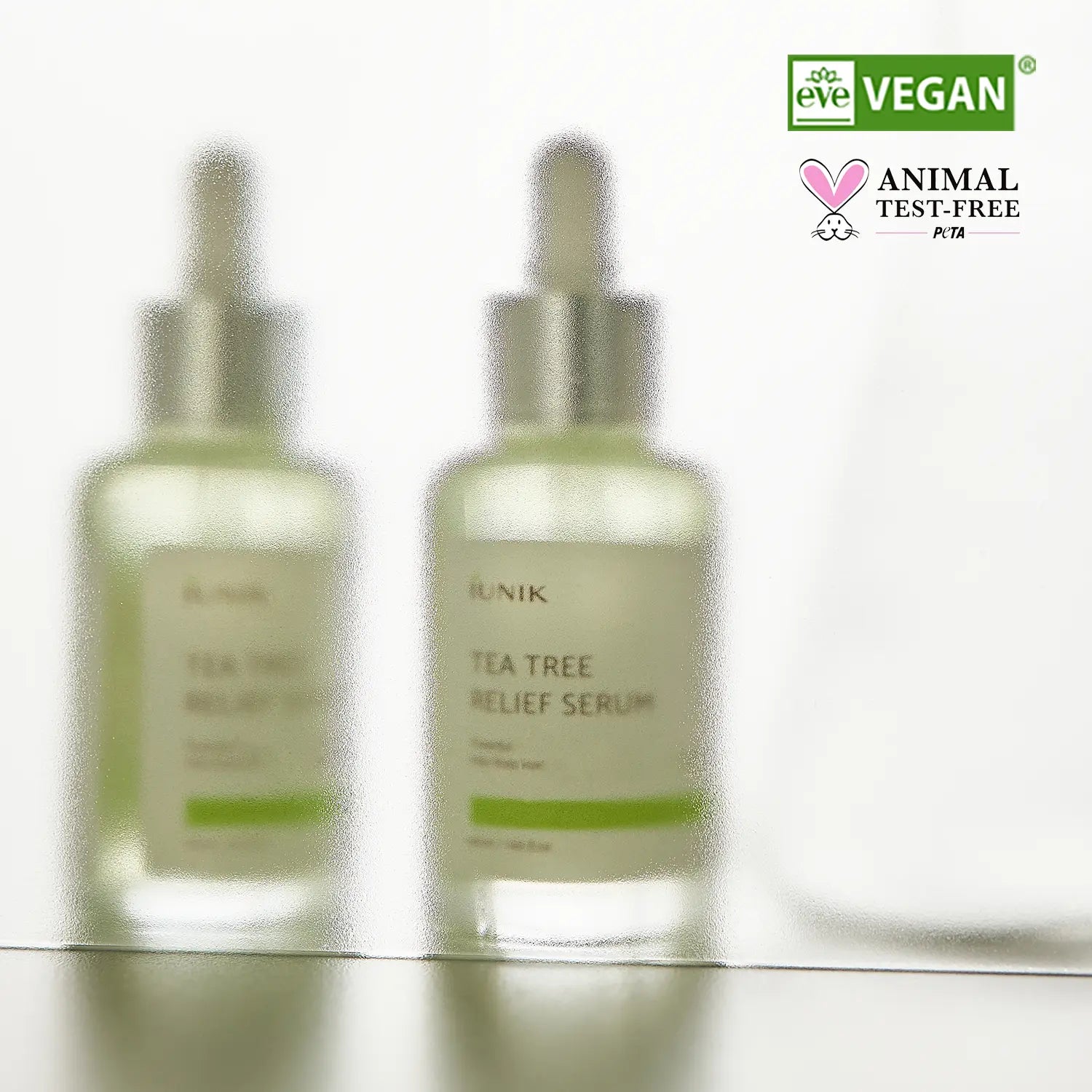 [IUNIK Official] Tea Tree Relief Serum | Calming & Oil Balancing for Oily, Sensitive & Trouble-Prone Skin | 50Ml / 1.69 Fl Oz