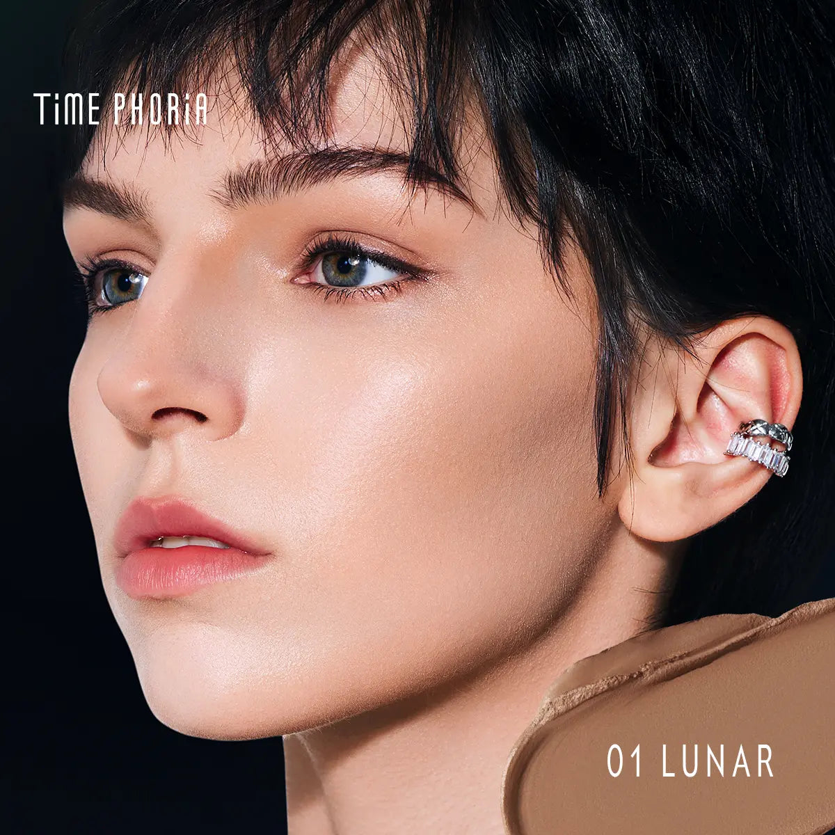 Elevate Your Glow with TIMEPHORIA Eclipse Spark 2-in-1 Face Contour Stick - 7g of Effortless Radiance