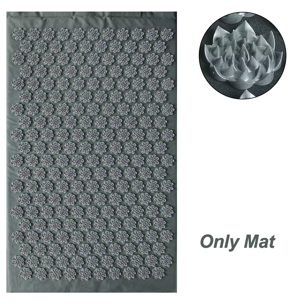 Ultimate Massage Cushion: Yoga Acupressure Mat for Stress Relief and Body Pain Alleviation