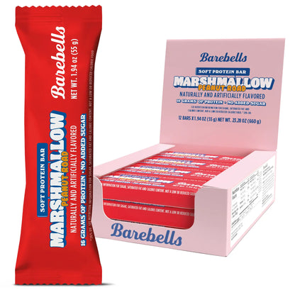 Indulge in Barebells Protein Bars - Box of 12 Delicious High-Protein Snacks with 15-20G Protein Each!