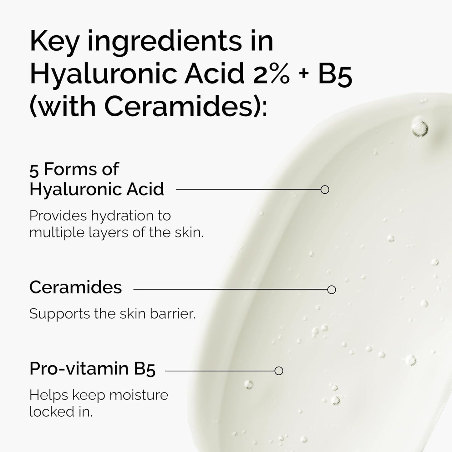 Hyaluronic Acid 2% + B5 Deep Hydration Serum (30ml)
