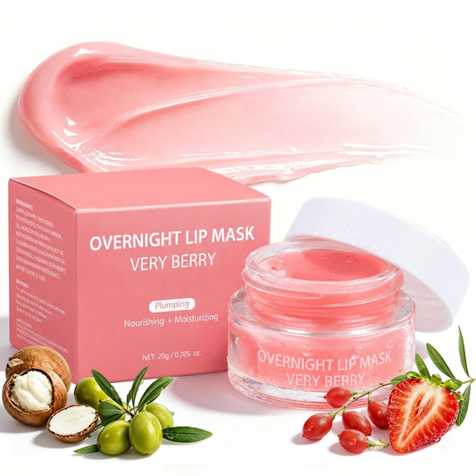Lip Sleeping Mask EX Intense Overnight Lip Treatment, Berry (20g)