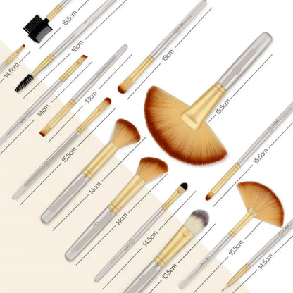 Elevate Your Beauty Routine with the 32-Piece Professional Makeup Brush Set - Perfect for Flawless Application and On-the-Go Glam!