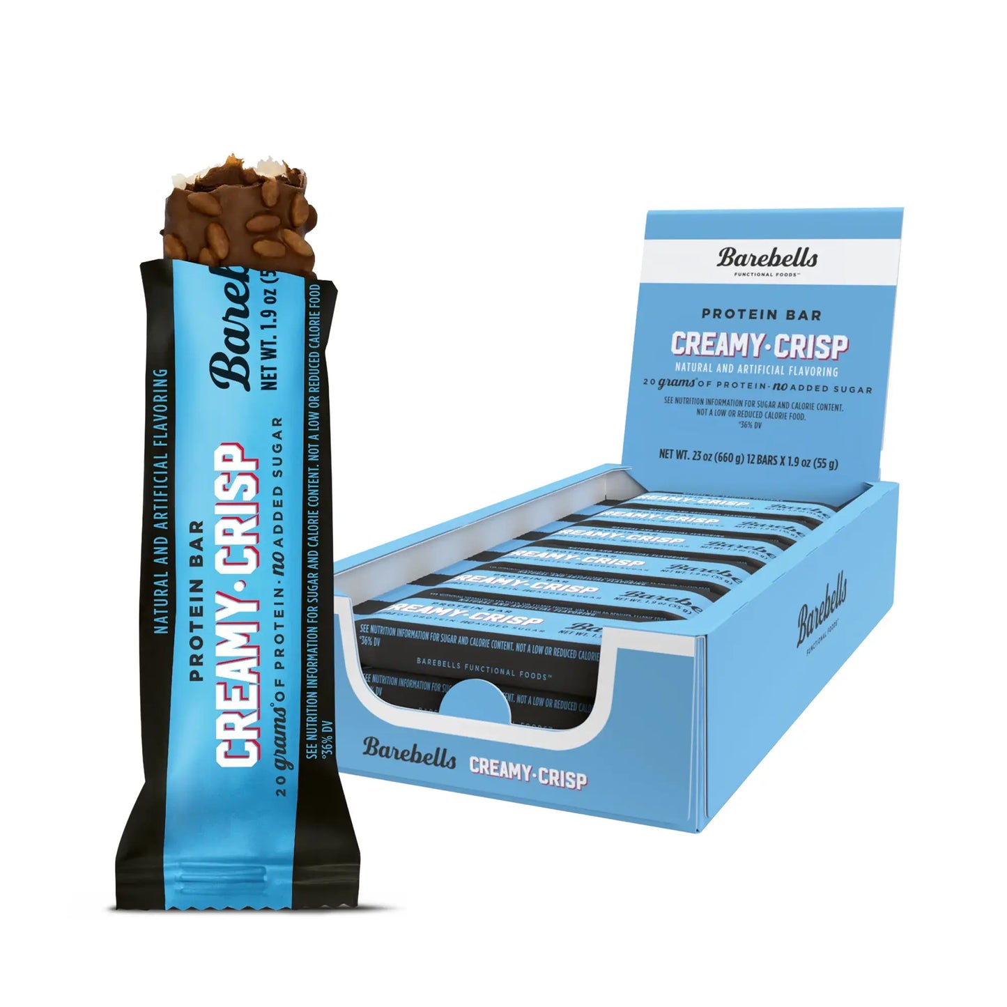 Indulge in Barebells Protein Bars - Box of 12 Delicious High-Protein Snacks with 15-20G Protein Each!