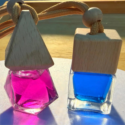 Two Car Air Freshener Pendants Make up a Set (Two-Pack).