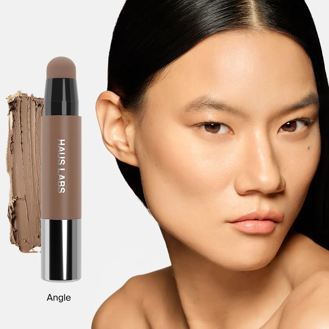 SHAPING DUO (SHAPING BALM + SCULPTING BRUSH) - Contour Stick & Sculpting Brush Set with 9 Shadow-Inducing Tones for Precision and Versatility