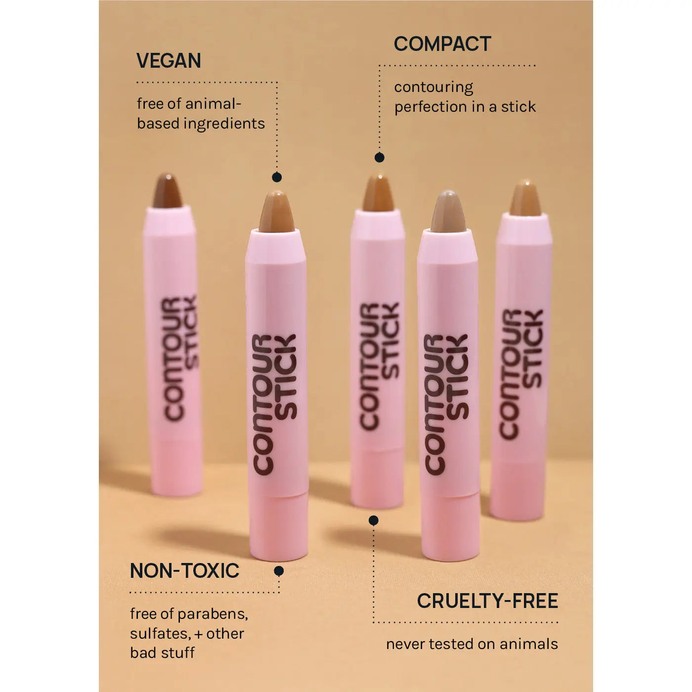 Sculpt and Define with the AOA Paw Paw Contour Stick - Effortless Creamy Contouring for All Skin Types