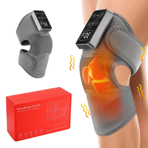 Electric Heating Knee Massager | 5-Level Cordless Thermal Relief