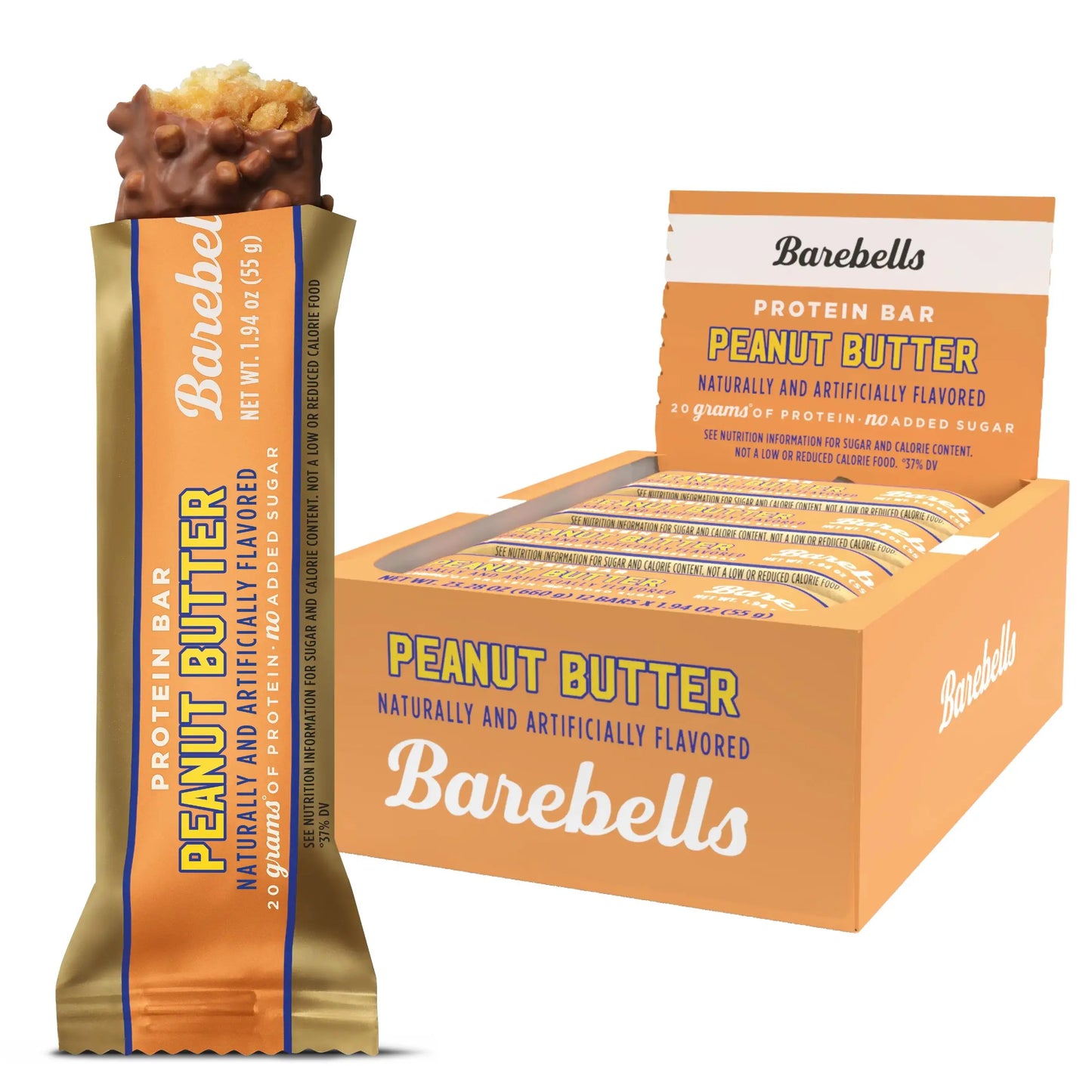 Indulge in Barebells Protein Bars - Box of 12 Delicious High-Protein Snacks with 15-20G Protein Each!