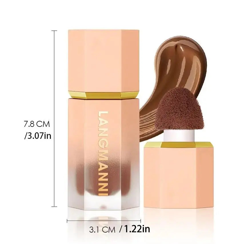 Transform Your Look with Our Long-Lasting Liquid Contouring Bronzer - Effortless Sculpting for All Skin Tones!