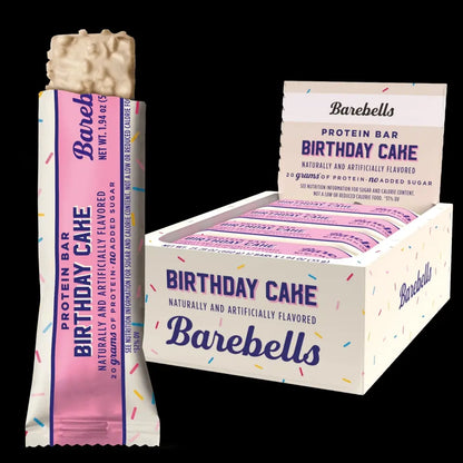 Barebells Protein Bars - Box of 12 Deliciously Crafted Bars with 16-20G of Protein Each for Guilt-Free Snacking