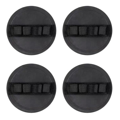 Revitalize Your Skin with Our 4-Pack Soft Rubber Shower Scrubbers - Gentle Exfoliating Bath Brushes for All Skin Types!