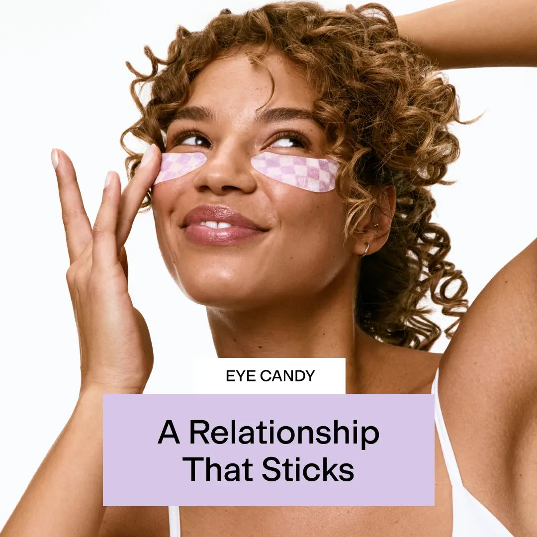Revitalize Your Eyes with CLEARSTEM EYE CANDY: Depuffing & Hydrating Caffeinated Eye Patches - 7 Pairs of Non-Slip Bliss for All Skin Types