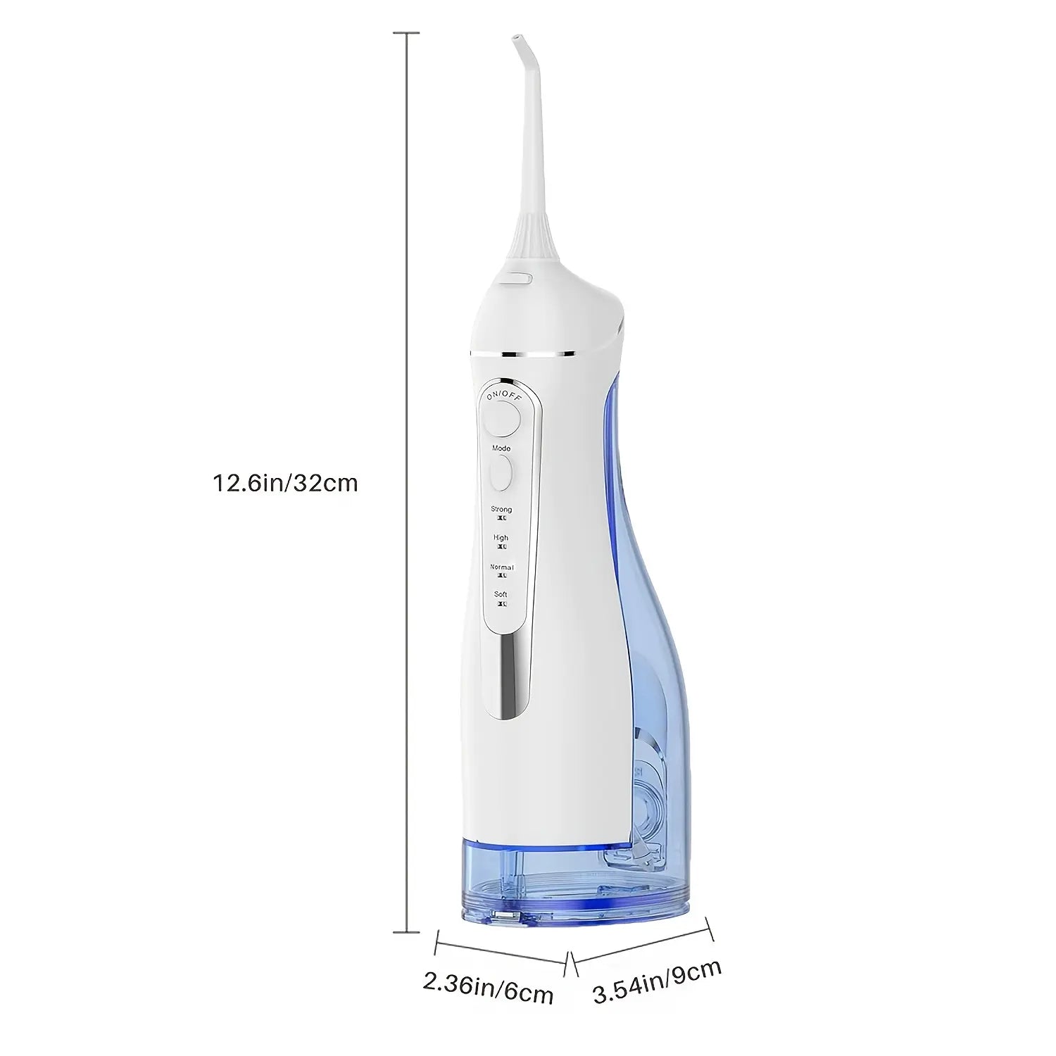 Ultimate Cordless Water Flosser for Youth: Portable Rechargeable Oral Irrigator with 4 Cleaning Modes & 5 Nozzles - Perfect for Braces and On-the-Go Dental Care!