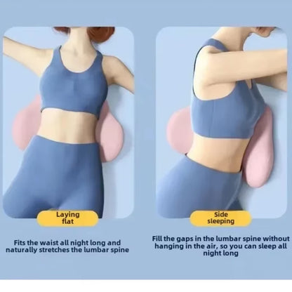 Experience Ultimate Comfort with Our Ergonomic Memory Foam Lumbar Support Pillow - Perfect for Back Relief and Sleep