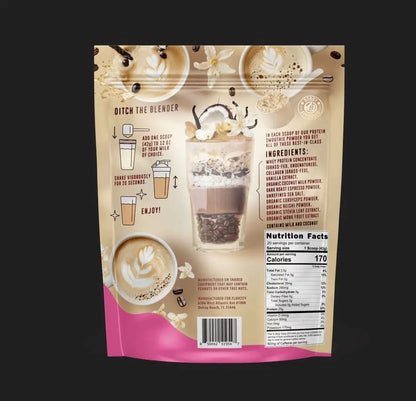 Energize Your Day with the Caffeine Powered Protein Pack – 25g of Protein in Every Scoop!