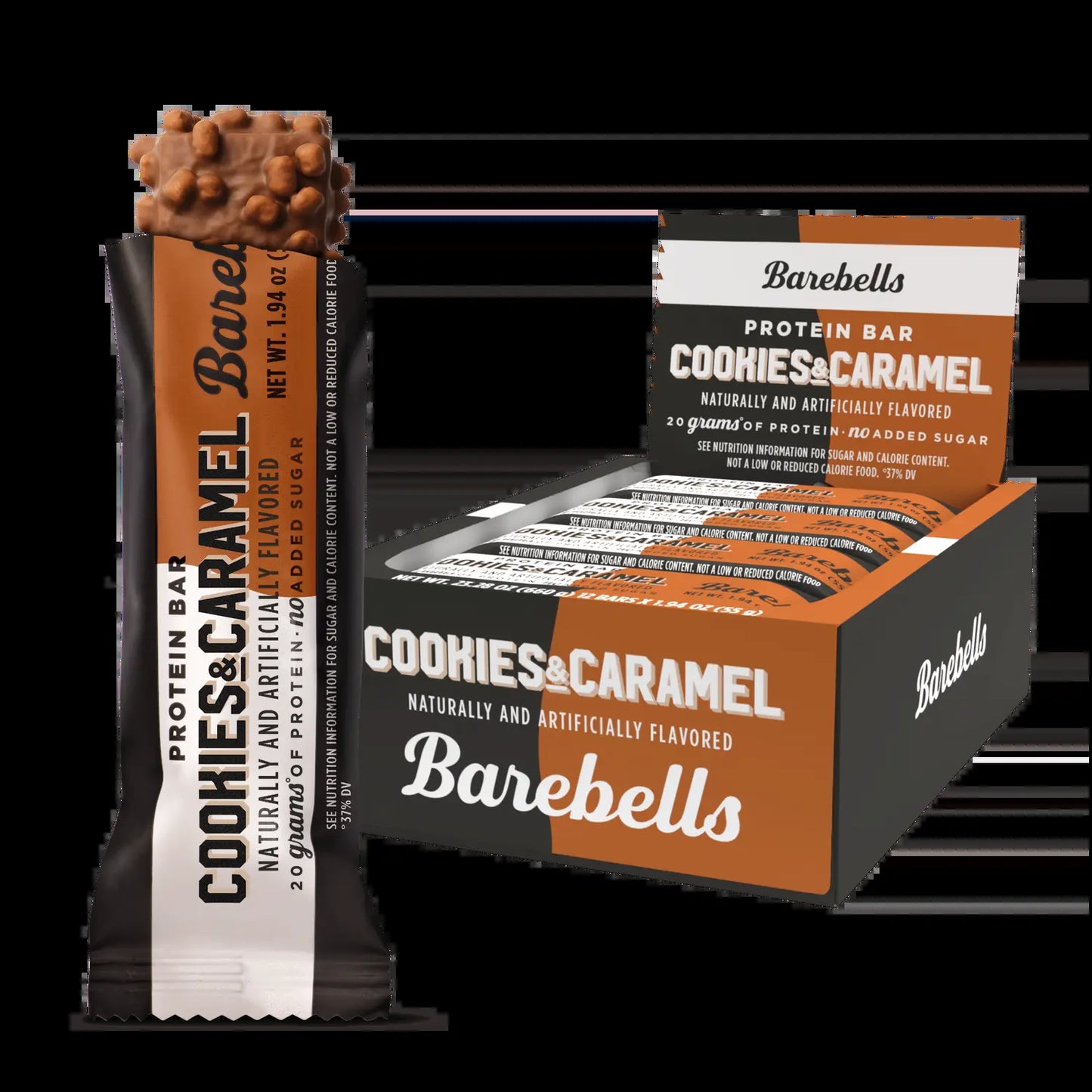 Indulge in Barebells Protein Bars - Box of 12 Delicious High-Protein Snacks with 15-20G Protein Each!