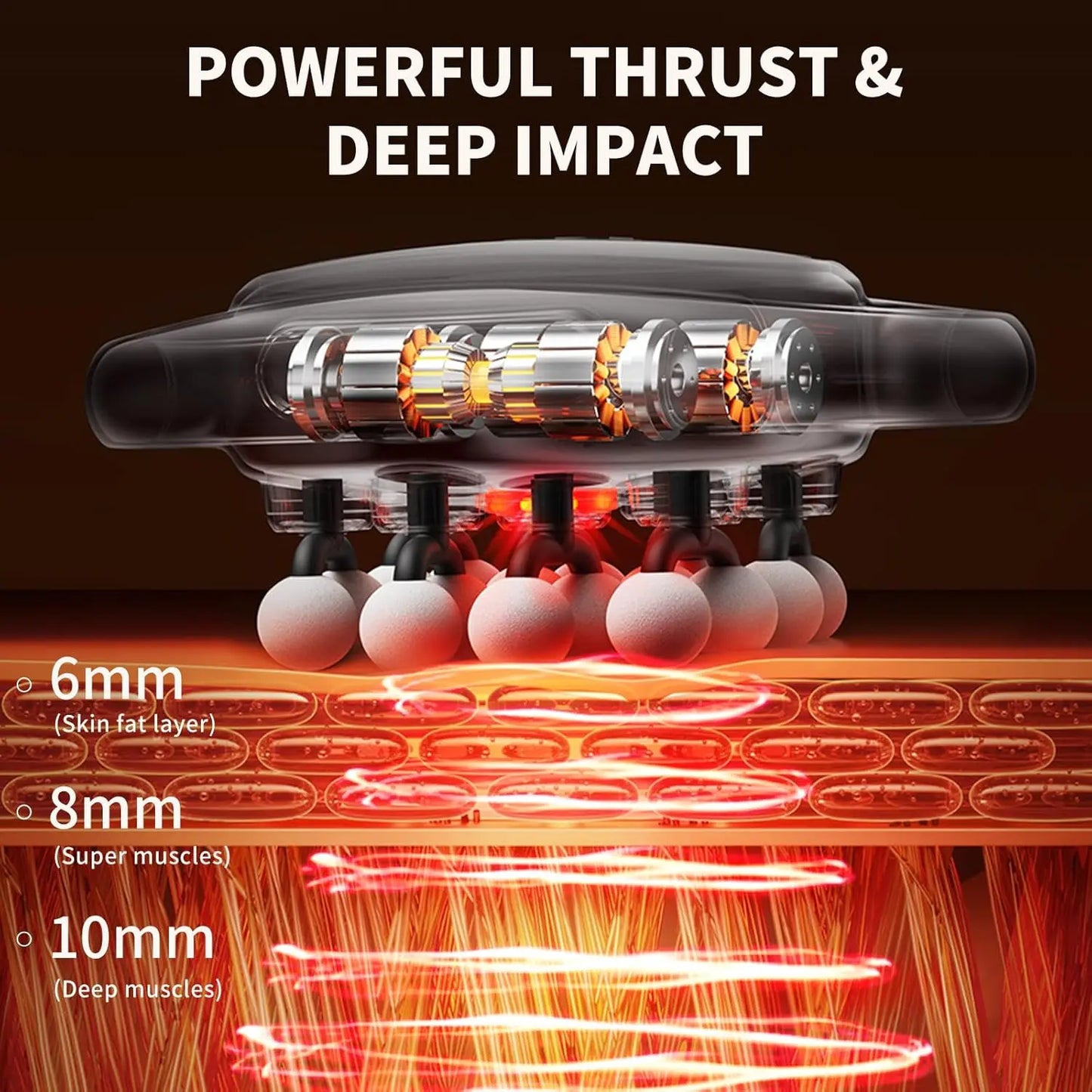 Unleash Ultimate Muscle Relief with the Nexpowx 16-Head Deep Tissue Massage Gun – Your Portable Solution for Pain Relief and Recovery!