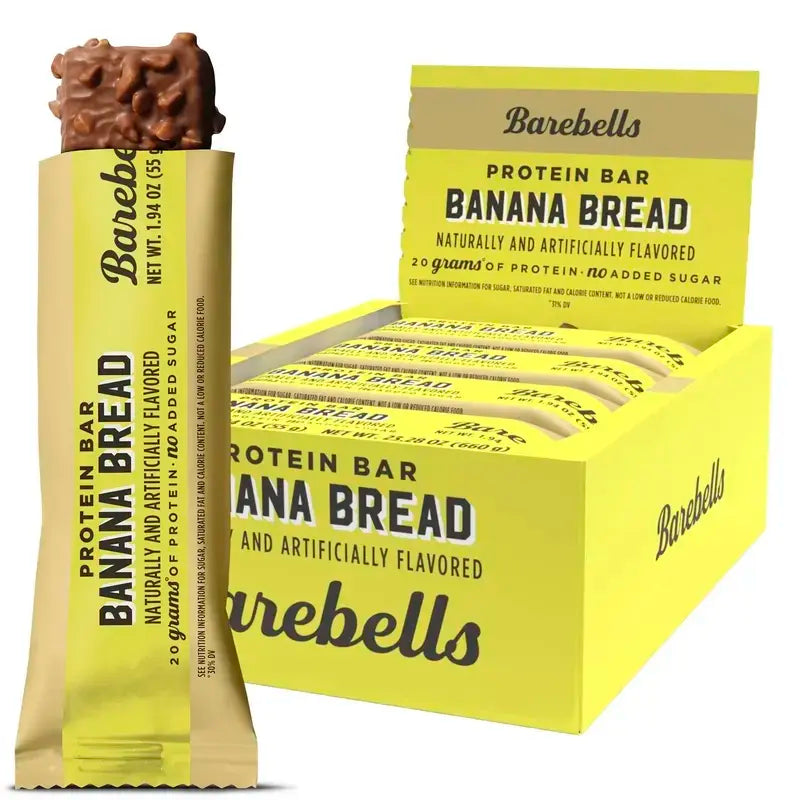 Indulge in Barebells Protein Bars - Box of 12 Delicious High-Protein Snacks with 15-20G Protein Each!