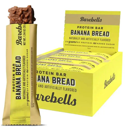 Indulge in Barebells Protein Bars - Box of 12 Delicious High-Protein Snacks with 15-20G Protein Each!