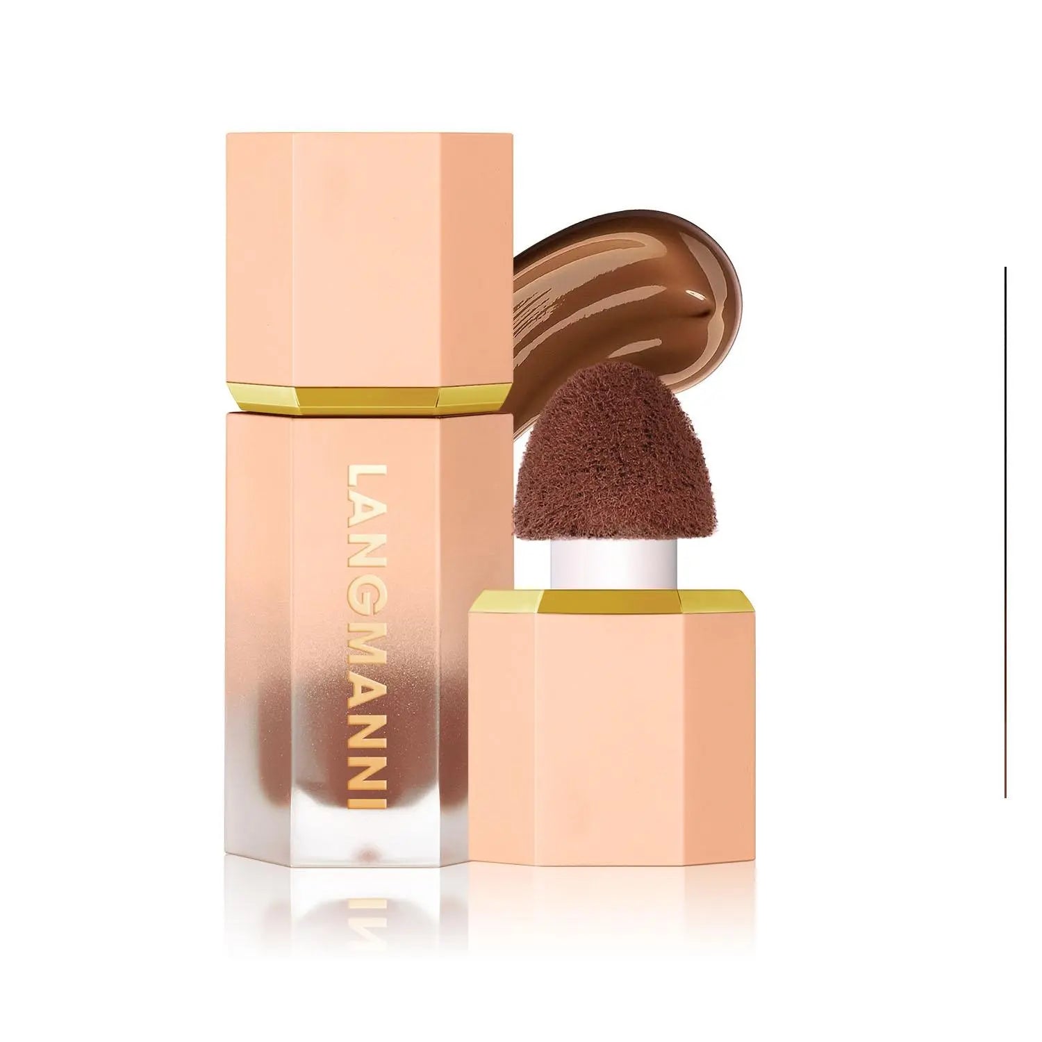 Transform Your Look with Our Long-Lasting Liquid Contouring Bronzer - Effortless Sculpting for All Skin Tones!