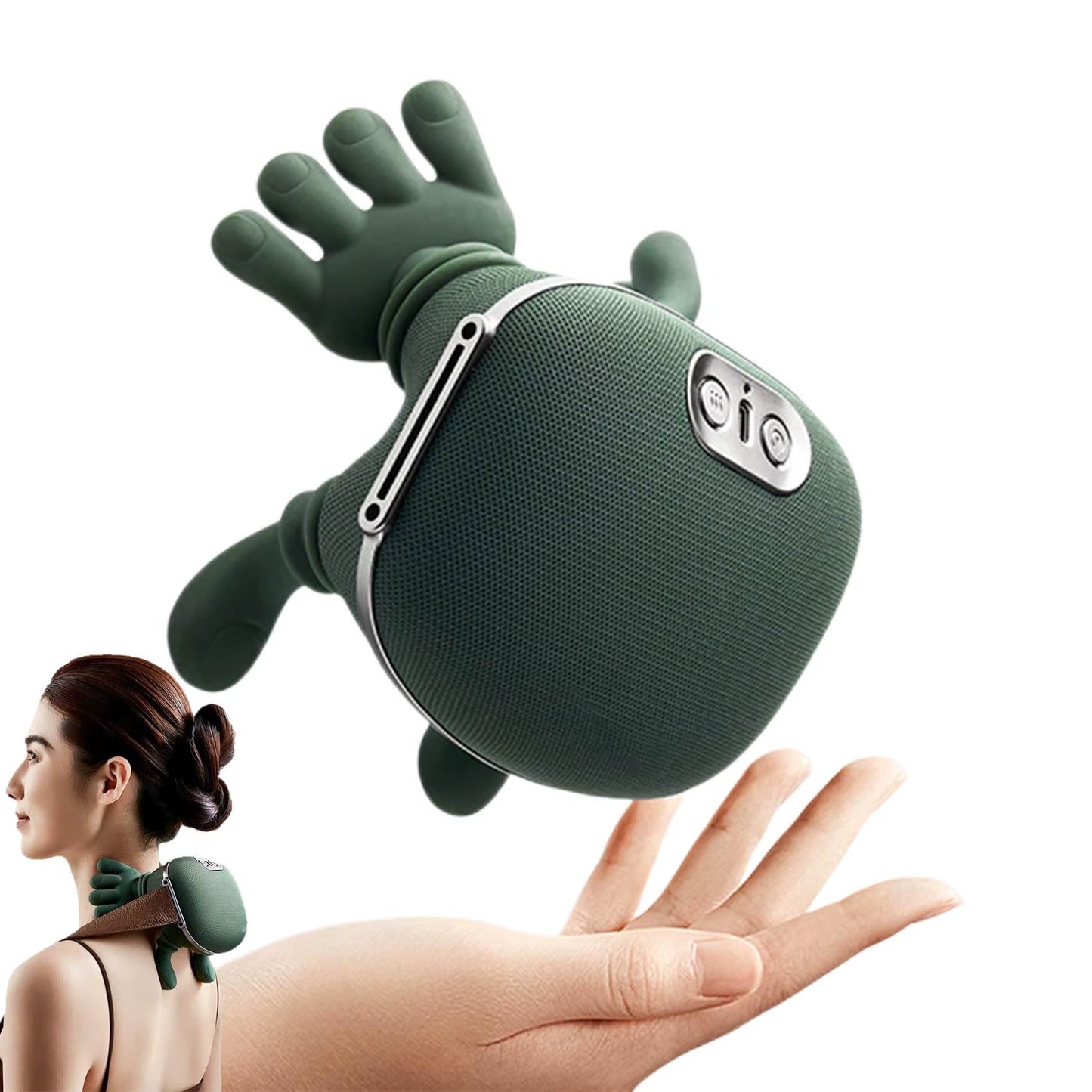 Experience Ultimate Relaxation with the Bionic Finger Wireless Neck and Shoulder Massager - Perfect for Stress Relief and Comfort