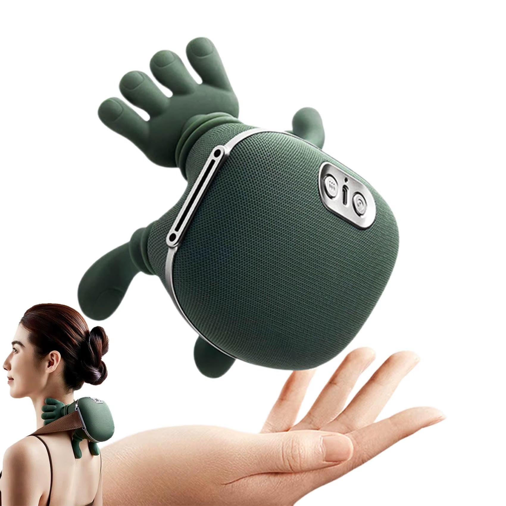 Experience Ultimate Relaxation with the Bionic Finger Wireless Neck and Shoulder Massager - Perfect for Stress Relief and Comfort