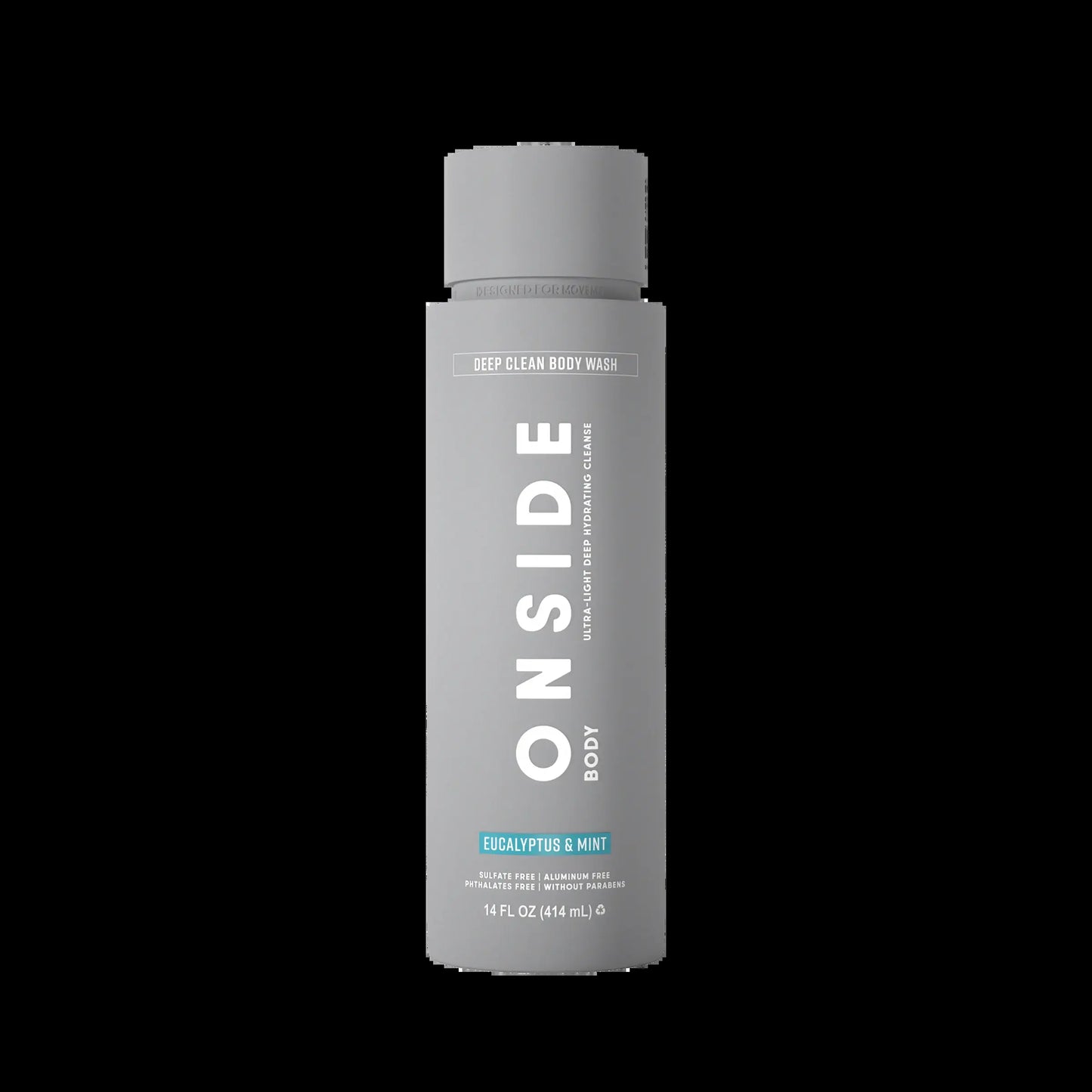 ONSIDE Deep Clean Body Wash | Removes Sweat, Dirt & Buildup | Maintains Skin Balance, Soothes & Refreshes | Dermatologist Tested + Sulfate, Paraben & Phthalate Free