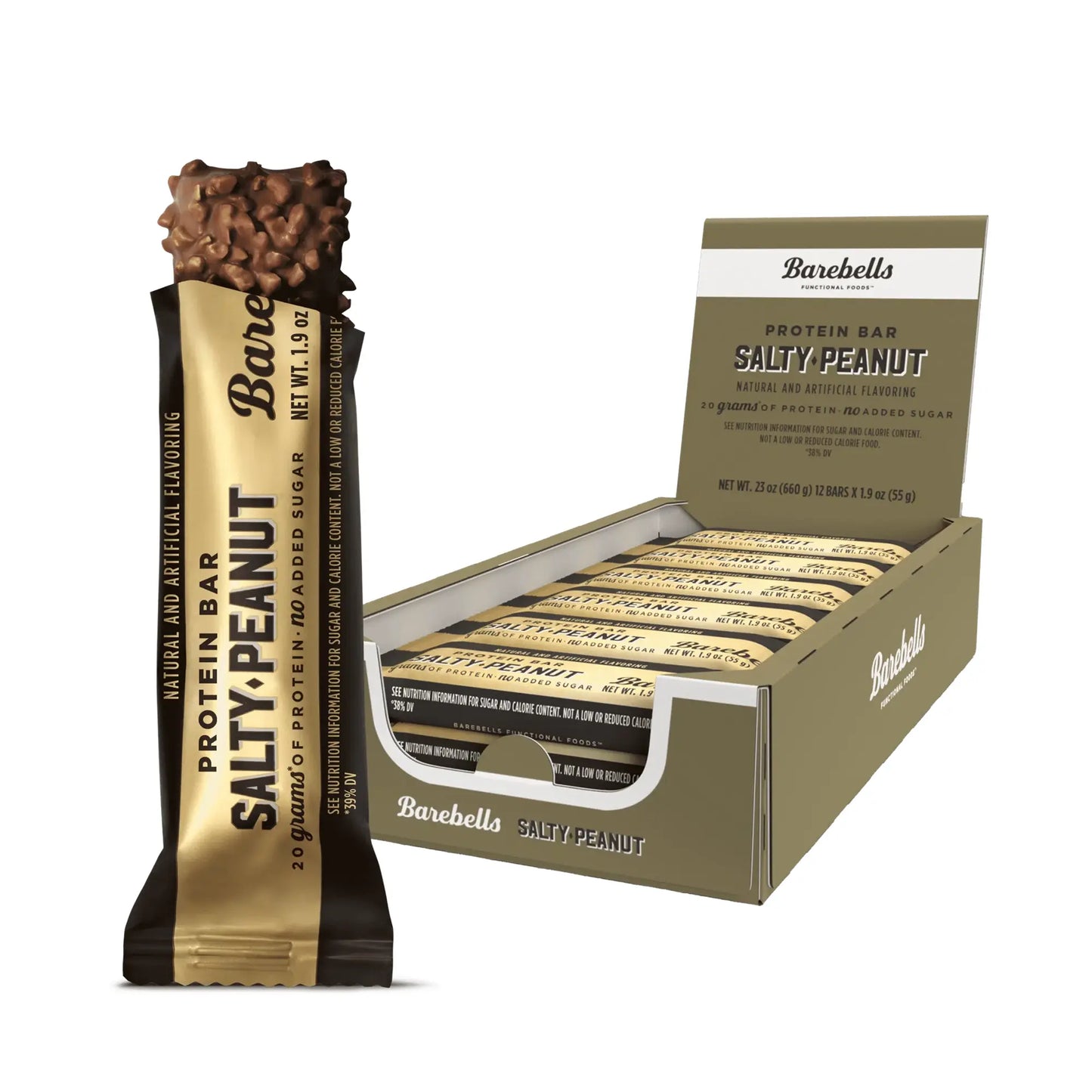 Indulge in Barebells Protein Bars - Box of 12 Delicious High-Protein Snacks with 15-20G Protein Each!