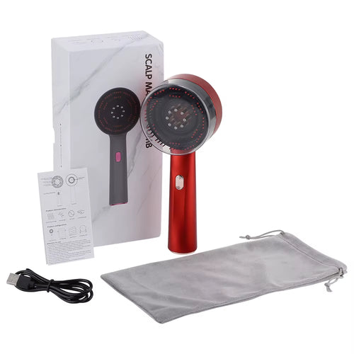Electric Scalp Massage Comb | Red Light Therapy for Hair Growth