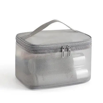 Stylish Multi-Function Makeup Bag with Chain Strap