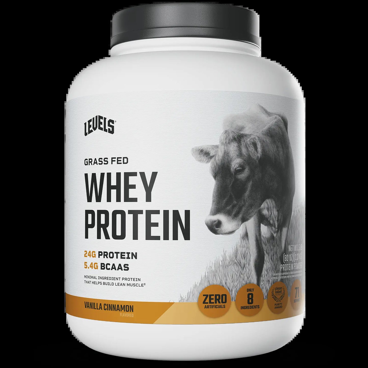 Premium Grass-Fed Whey Protein - 24G of Pure Protein, No Artificial Additives