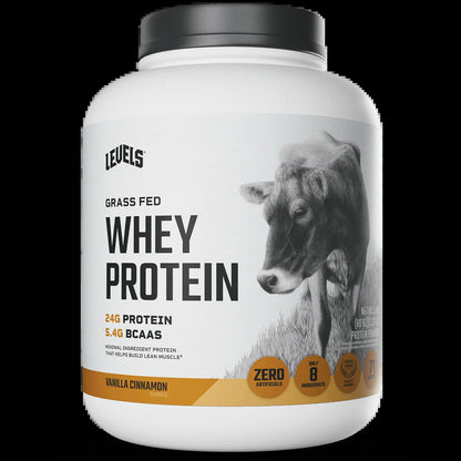 Premium Grass-Fed Whey Protein - 24G of Pure Protein, No Artificial Additives