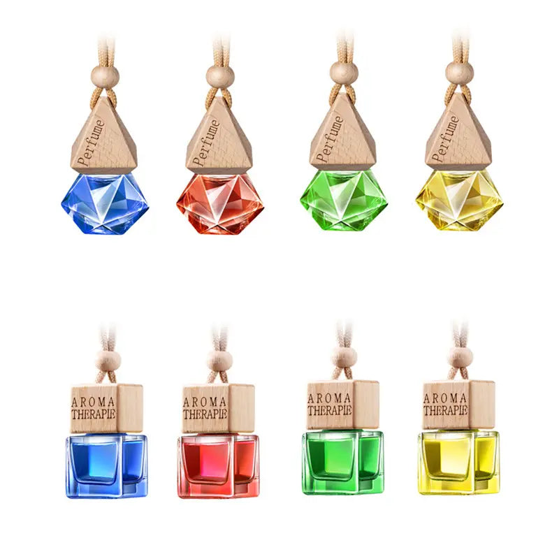Two Car Air Freshener Pendants Make up a Set (Two-Pack).