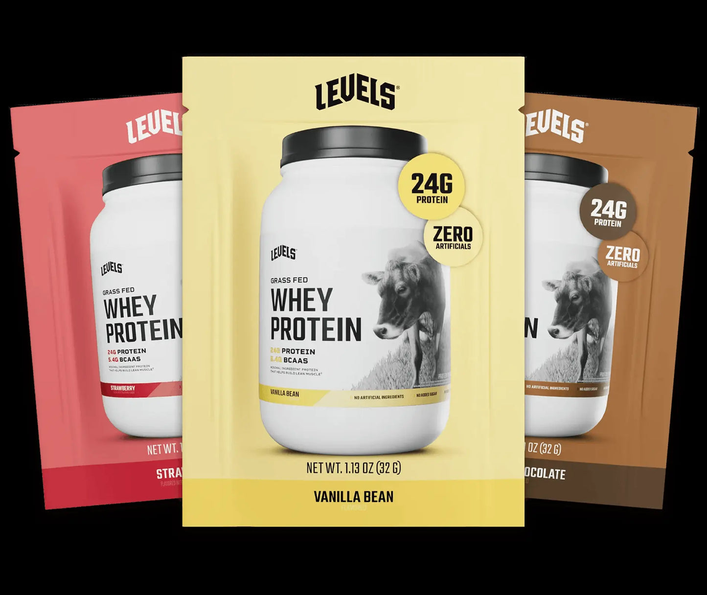 Premium Grass-Fed Whey Protein - 24G of Pure Protein, No Artificial Additives