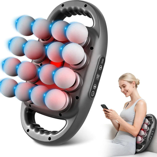Unleash Ultimate Muscle Relief with the Nexpowx 16-Head Deep Tissue Massage Gun – Your Portable Solution for Pain Relief and Recovery!