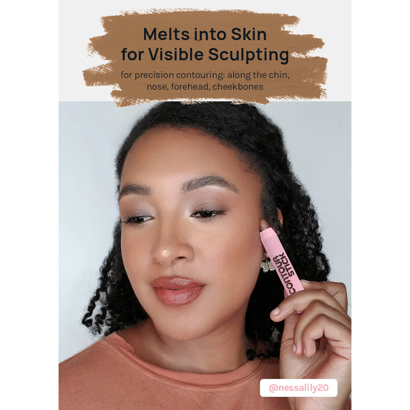 Sculpt and Define with the AOA Paw Paw Contour Stick - Effortless Creamy Contouring for All Skin Types