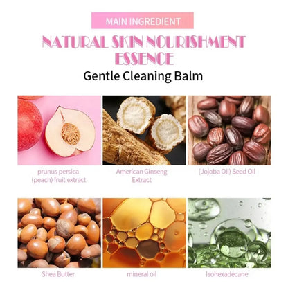 Gentle Cleansing Balm for All Skin Types - Effortlessly Remove Makeup and Impurities