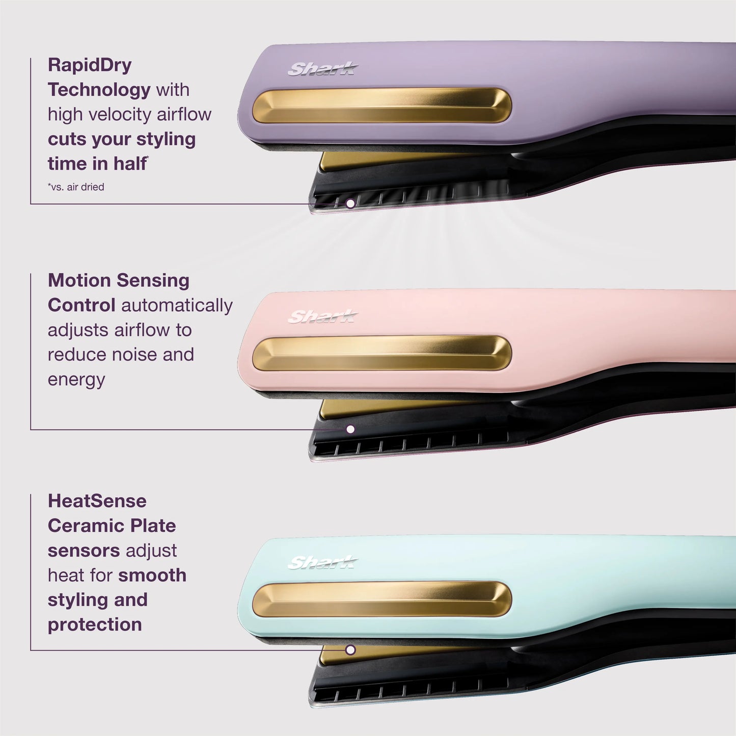 Transform Your Hair with the Shark SilkiPro 3-in-1 Hair Straightener and Dryer - HT400 / HT401