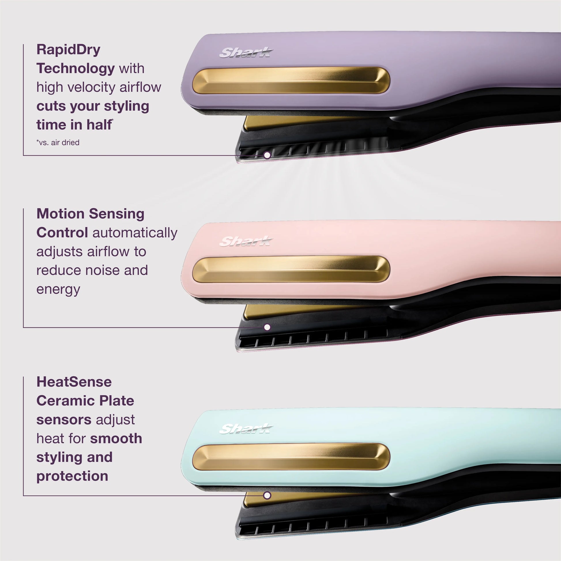 Transform Your Hair with the Shark SilkiPro 3-in-1 Hair Straightener and Dryer - HT400 / HT401