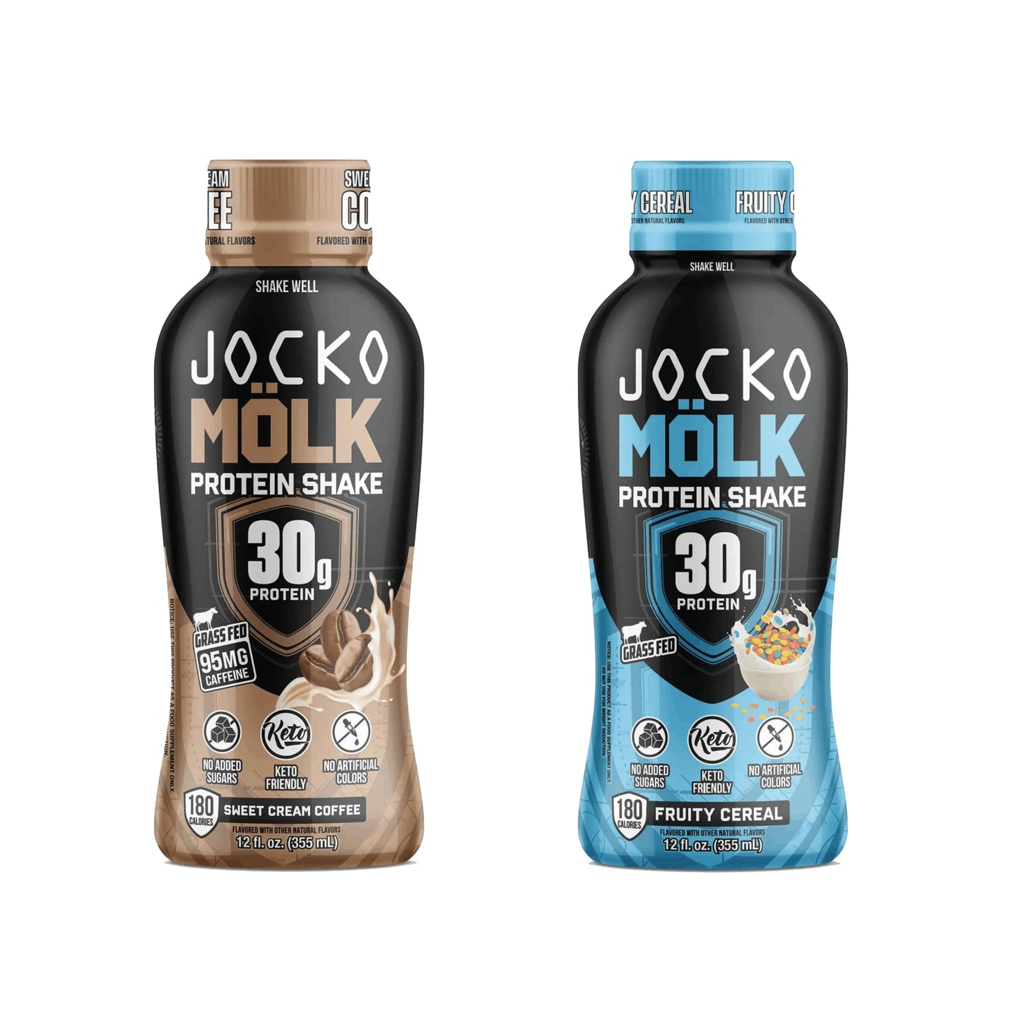 Revitalize Your Workout with Jocko Mölk Grass-Fed Protein Shakes - 30g of Pure Protein in Every Sip!