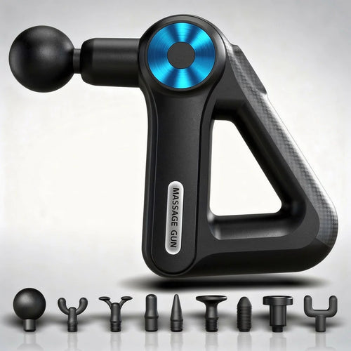 Massage Gun with 9 Attachments | Neck, Back & Full Body Relief